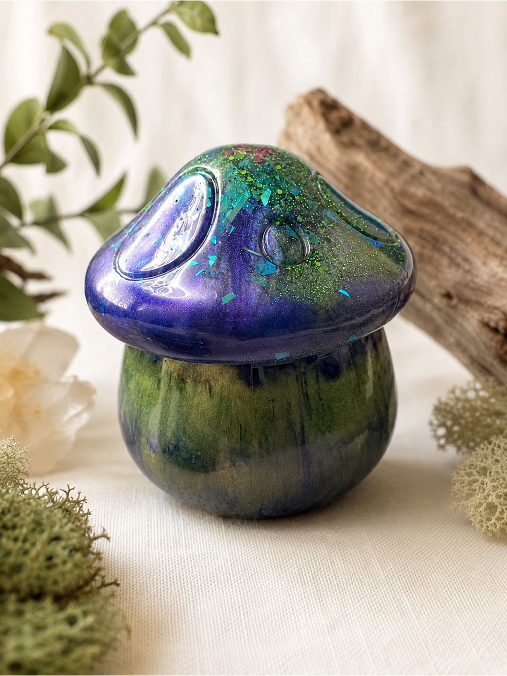 Handmade trinket jar